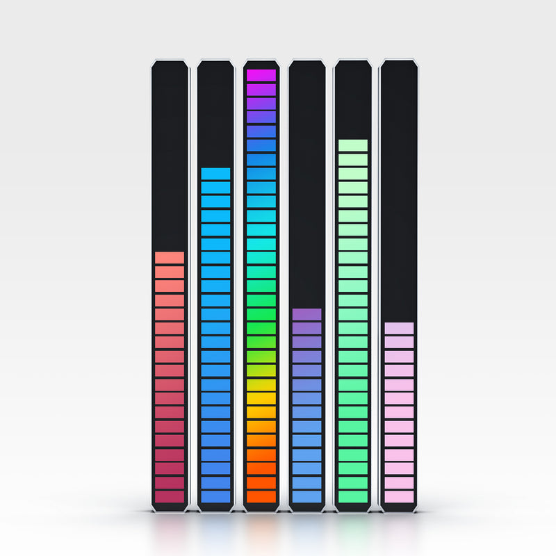 RGB Voice-Activated Pickup Rhythm Light (2 sets)